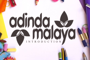 Adinda Malaya: A Display Font That Feels Like Home