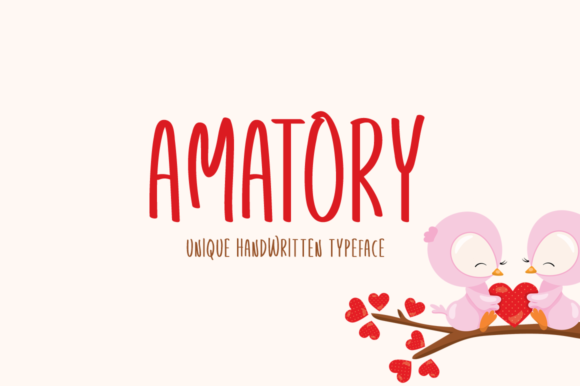 Amatory: A Font That Adds Personality to Your Brand
