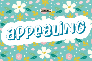Appealing: A Playful Display Font for Joyful Digital Branding