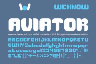 Aviator: A Bold Display Font for Editorial Design