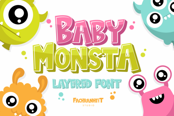 Baby Monsta: A Playful, Polished Display Font for Handmade Brands