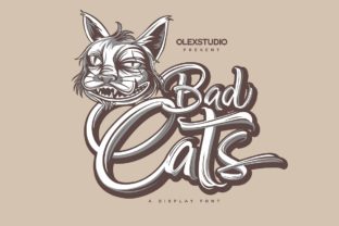 Bad Cats: A Font That Speaks with Style