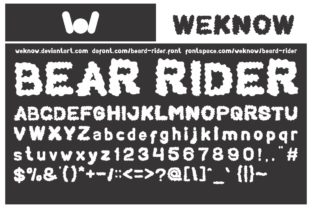 Bear Rider: A Display Font That Elevates Your Brand’s Visual Impact