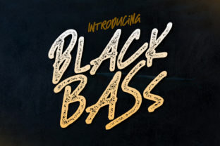 Black Bass: A Font That Adds Soul to Every Craft Project