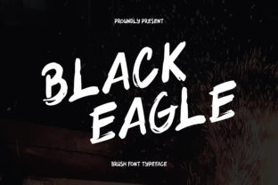 Black Eagle: A Bold, Grounded Display Font