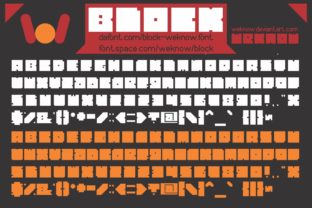 Block: A Font That Speaks in Shapes