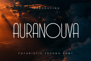 Boost Your Brand with Auranouva: The Hi-Fi Techno Font for Modern Businesses
