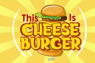Cheeseburger: A Font That Adds Flair to Digital Design