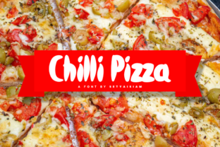 Chilli Pizza: A Bold Display Font for Editorial Spark
