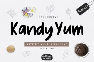 Font Choice That Speaks Volumes: Kandy Yum in Action