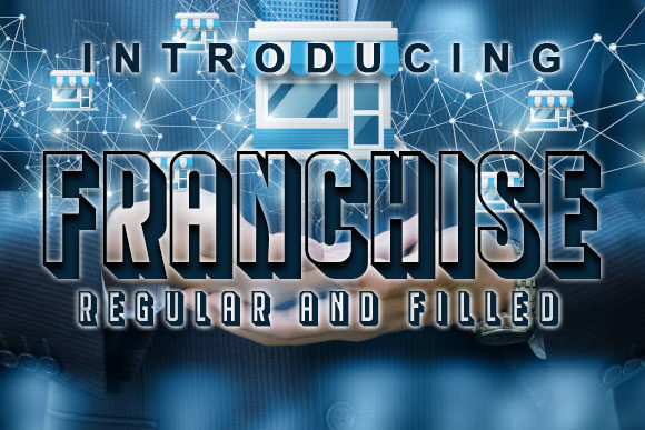 Franchise: A Retro Display Font for Editorial Impact