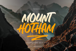 Hotham: A Display Font That Elevates Handmade Products