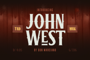 John West Font: The Wild West Look That Works