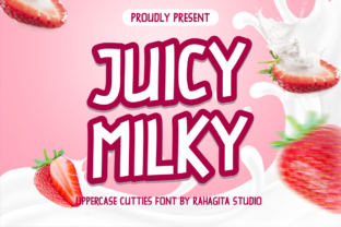 Juicy Milky: A Playful Display Font That Actually Works