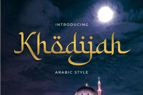 Khodijah: A Display Font That Breathes Quiet Confidence