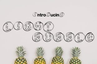 Light Bubble: A Friendly Display Font That Elevates Small Business Branding