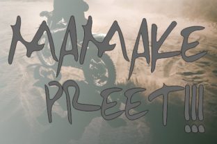 Mamake: A Nature-Inspired Display Font for Crafters and Designers