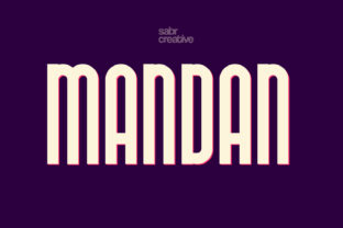 Mandan: A Display Font with Quiet Confidence