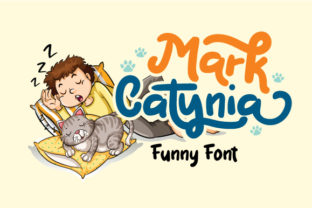 Mark Catynia: A Friendly Display Font for Warm Editorial Moments