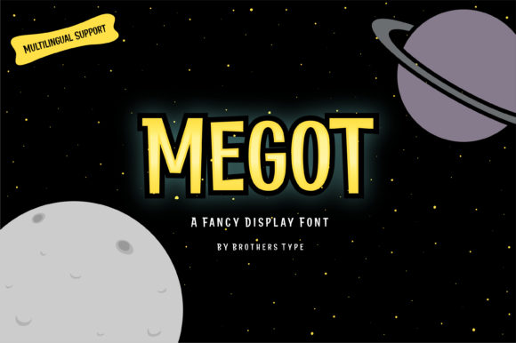 Megot: A Playful Display Font That Elevates Digital Branding