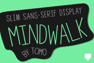 Mindwalk: A Display Font That Makes Your Brand Feel Intentional