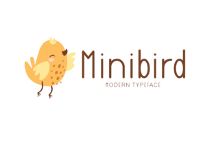 Minibird: A Friendly Display Font for Digital Branding