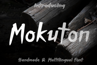 Mokuton: A Display Font That Makes Headlines Pop