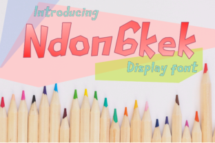 Ndongkek: A Display Font That Anchors Your Editorial Voice