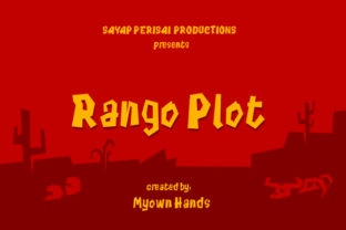 Rango Plot: A Display Font That Commands Attention