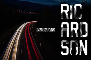 Richardson: A Friendly Display Font for Small Business Branding