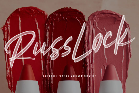 Russlock: A Display Font That Feels Handcrafted, Not Hand-Drawn