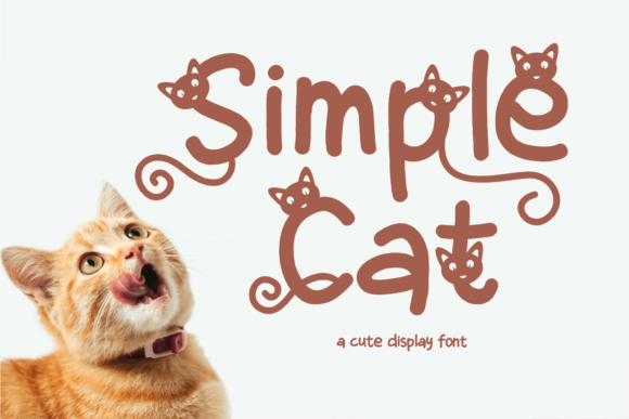 Simple Cat: A Display Font That Doesn’t Try Too Hard