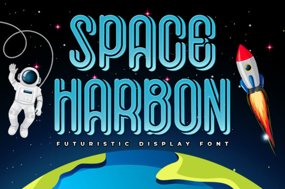 Space Harbon: A Futuristic Display Font That Elevates Your Brand