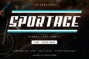 Sportage: A Bold Display Font That Elevates Real Small Business Branding